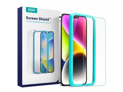 Ochranné tvrzené sklo pro iPhone 14 Pro MAX - ESR, Screen Shield (s aplikátorem)