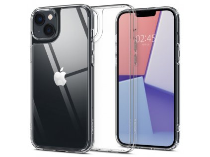 Ochranný kryt pro iPhone 14 - Spigen, Quartz Hybrid Crystal Clear