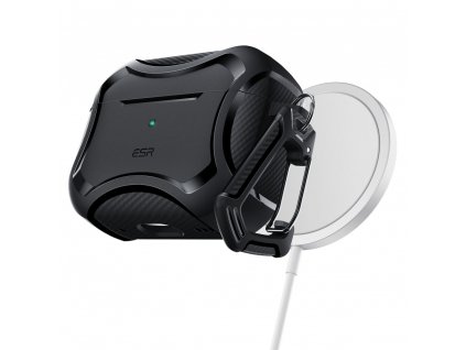 Pouzdro na sluchátka AirPods Pro - ESR, Cyber Armor HaloLock Black