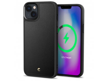 Ochranný kryt pro iPhone 14 - Spigen, Cyrill Kajuk Mag Black