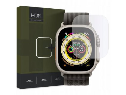 Hybridní ochranné sklo pro Apple Watch 49mm - Hofi, Hybrid Glass