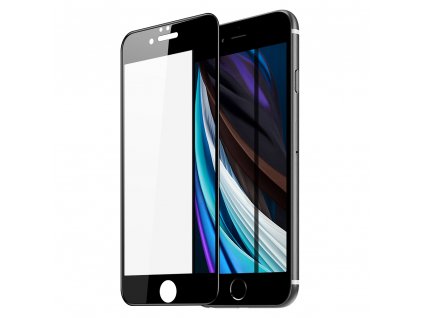 Ochranné tvrzené sklo pro iPhone 7 / 8 / SE (2020/2022) - DuxDucis, Full Glass Black