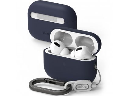 Pouzdro na sluchátka AirPods Pro - Ringke, Silicone Blue