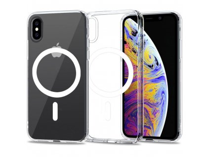 Ochranný kryt pro iPhone X / XS - Tech-Protect, Magmat MagSafe Clear