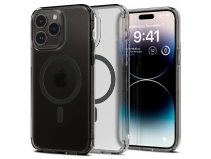 Ochranný kryt pro iPhone 14 Pro MAX - Spigen, Ultra Hybrid Mag Frost Black