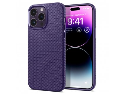 Ochranný kryt pro iPhone 14 Pro MAX - Spigen, Liquid Air Deep Purple