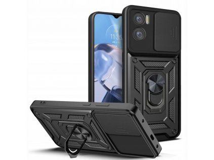 Ochranný kryt pro Motorola Moto E22 / E22i - Tech-Protect, CamShield Black
