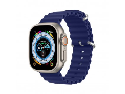 Řemínek pro Apple Watch 38mm / 40mm / 41mm - DuxDucis, OceanWave Blue