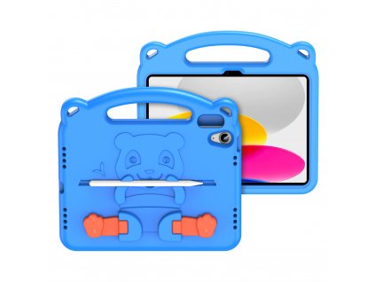 Dětské pouzdro pro iPad 10.9 (2022) - DuxDucis, Panda Blue
