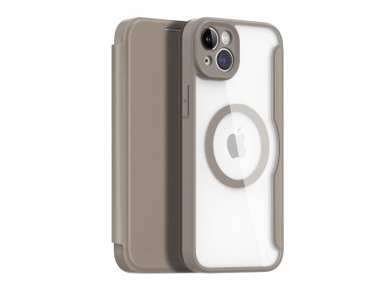 Ochranné pouzdro pro iPhone 14 PLUS - DuxDucis, SkinX Pro with MagSafe Beige