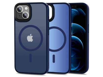 Ochranný kryt pro iPhone 13 - Tech-Protect, Magmat MagSafe Matte Navy