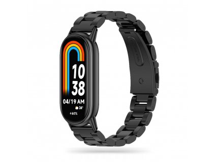 Řemínek pro Xiaomi Mi Band 8 - Tech-Protect, Stainless Black