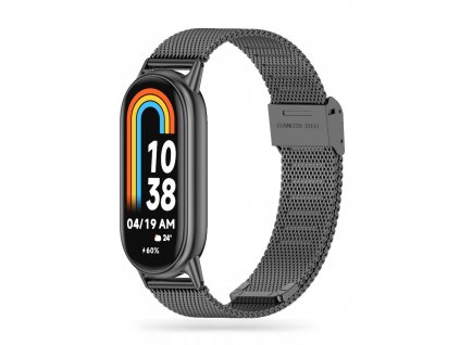 Řemínek pro Xiaomi Mi Band 8 - Tech-Protect, Milaneseband Black