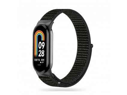 Řemínek pro Xiaomi Mi Band 8 / 9 - Tech-Protect, Nylon Black