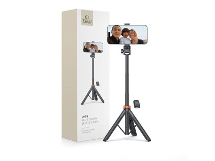 Selfie tyč s Bluetooth ovladačem a stojánkem - Tech-Protect, L03S Selfie Stick Tripod Black