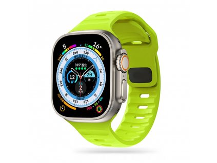 Řemínek pro Apple Watch 42mm / 44mm / 45mm / 49mm - Tech-Protect, Iconband Line Lime