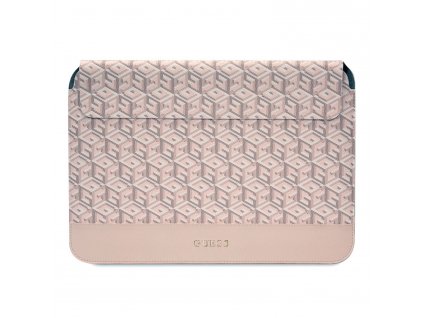 Pouzdro na notebook - Guess, 13-14 G Cube Pink