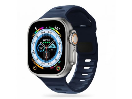 Řemínek pro Apple Watch 42mm / 44mm / 45mm / 49mm - Tech-Protect, Iconband Line Navy