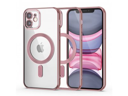 Ochranný kryt na iPhone 11 - Tech-Protect, Magshine MagSafe Rose