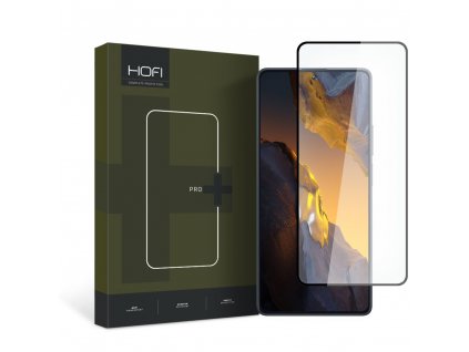 Hybridní ochranné sklo pro Xiaomi Poco F5 - Hofi, Glass Pro+