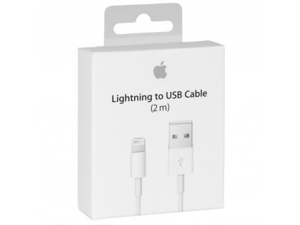 Originální kabel - Apple, USB-A/Lightning 200cm