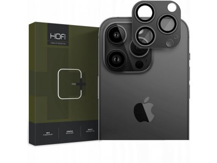 Ochranné sklo na zadní kameru iPhone 15 Pro / iPhone 15 Pro MAX - Hofi, Cam Pro+ Black