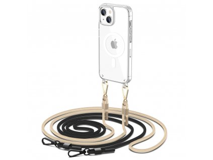 Kryt se šňůrkou na iPhone 15 PLUS - Tech-Protect, FlexAir Chain MagSafe