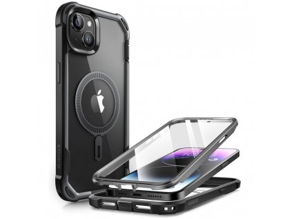 Ochranný kryt na iPhone 15 - Supcase, Ares MagSafe Black