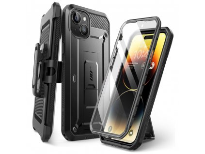 Ochranný kryt na iPhone 15 - Supcase, Unicorn Beetle Pro Black