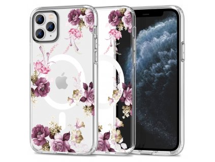 Ochranný kryt na iPhone 11 Pro - Tech-Protect, Magmood MagSafe Spring Floral