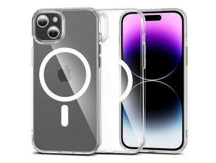 Ochranný kryt pro iPhone 15 - Tech-Protect, FlexAir Hybrid MagSafe Clear