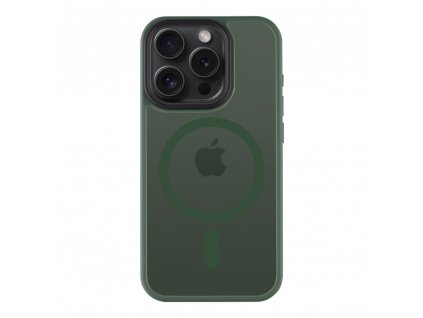 Ochranný kryt pro iPhone 15 Pro - Tactical, MagForce Hyperstealth Forest Green