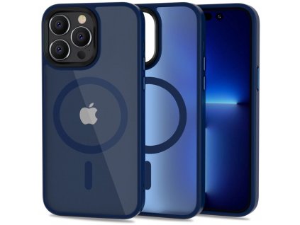 Ochranný kryt pro iPhone 14 Pro MAX - Tech-Protect, Magmat MagSafe Matte Blue