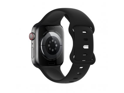 Řemínek pro Apple Watch 42mm / 44mm / 45mm / 49mm - Hoco, WA15 Flexible Black