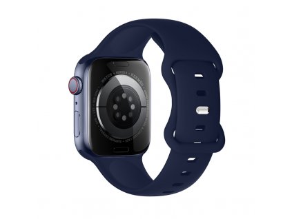 Řemínek pro Apple Watch 42mm / 44mm / 45mm / 49mm - Hoco, WA15 Flexible Navy Blue