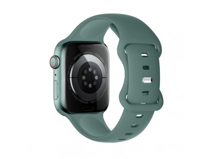 Řemínek pro Apple Watch 42mm / 44mm / 45mm / 49mm - Hoco, WA15 Flexible Pine Green