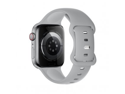 Řemínek pro Apple Watch 42mm / 44mm / 45mm / 49mm - Hoco, WA15 Flexible Gray