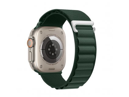 Řemínek pro Apple Watch 38mm / 40mm / 41mm - Hoco, WA20 Climbing Dark Olive Green