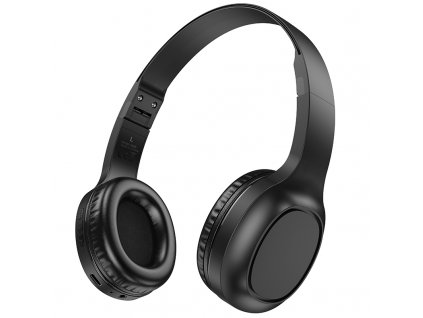 Bezdrátová náhlavní sluchátka - Hoco, W46 Charm Black