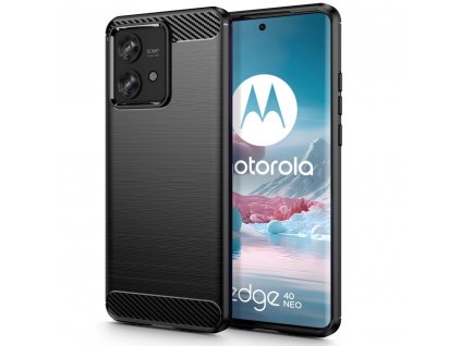 Ochranný kryt na Motorola Moto EDGE 40 Neo - Tech-Protect, Tpucarbon Black