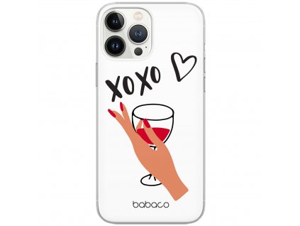 Etui XOXO 001 Babaco Nadruk czesciowy Przezroczysty 102188