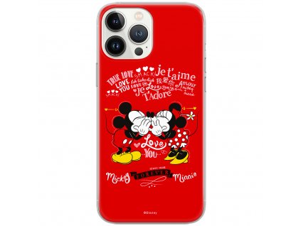 Etui Mickey i Minnie 005 Disney Nadruk pelny Czerwony 103675