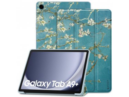 Pouzdro na Samsung Galaxy TAB A9+ PLUS 11.0 (2023) - Tech-Protect, SmartCase Sakura