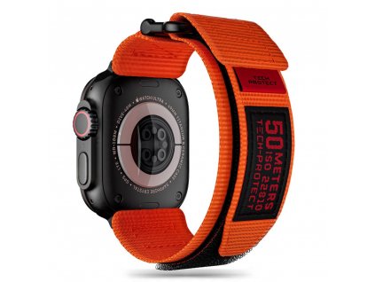 Řemínek pro Apple Watch 42mm / 44mm / 45mm / 49mm - Tech-Protect, Scout Pro Orange