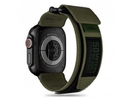 Řemínek pro Apple Watch 42mm / 44mm / 45mm / 49mm - Tech-Protect, Scout Pro Green