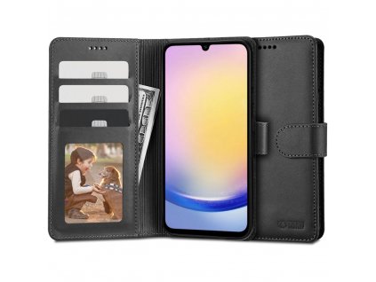 Ochranné pouzdro na Samsung Galaxy A25 5G - Tech-Protect, Wallet Black