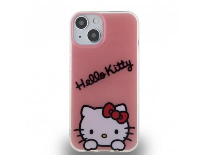 Ochranný kryt na iPhone 13 - Hello Kitty, IML Daydreaming Logo Pink