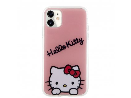 Ochranný kryt na iPhone 11 - Hello Kitty, IML Daydreaming Logo Pink