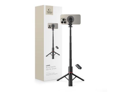 Selfie tyč s Bluetooth ovladačem a stojánkem - Tech-Protect, L06S MagSafe Selfie Stick Tripod