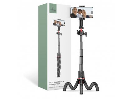 Selfie tyč s Bluetooth ovladačem a stojánkem - Tech-Protect, L07S Selfie Stick Tripod